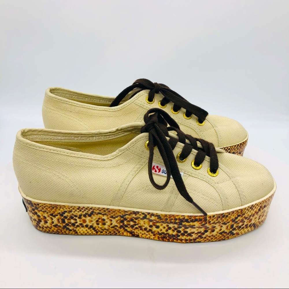 Superga Viper Platform Canvas Sneakers 6.5
